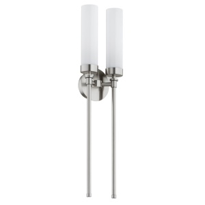 Aplica de perete stil elegant PRESTON 2 nickel/sticla opal - Img 6