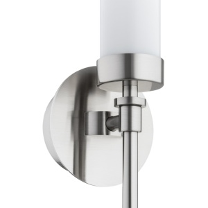 Aplica de perete stil elegant PRESTON nickel/sticla opal - Img 8