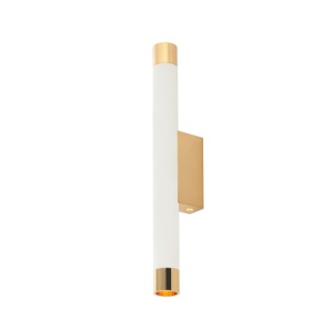 Aplica de perete stil minimalist Q Parette Bianco / Gold - Img 3