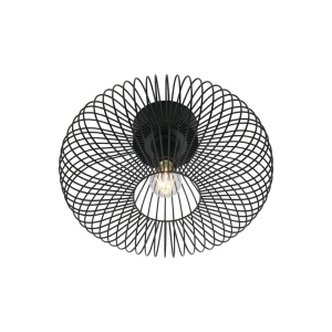 Aplica de perete/tavan design industrial Beroni negru 229842 universul-luminii.ro