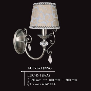 Aplica design clasic realizata manual, Cristal Scholer Luca - Img 2