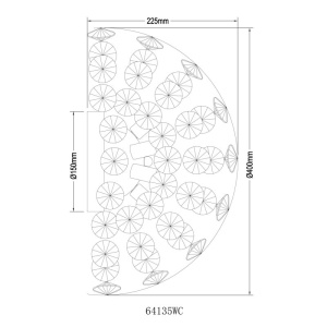 Aplica design elegant KATRINA crom 64135WC GL 247922 universul-luminii.ro