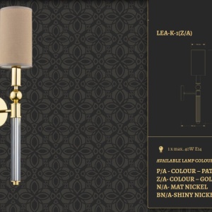 Aplica eleganta design clasic realizata manual Lea - Img 2