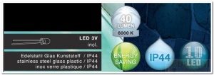 Aplica exterior modern LED IP44 Dana 32401 GL 172792 universul-luminii.ro