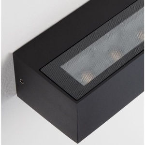 Aplica exterior neagra liniara 22cm IP65 LED CCT PRISMATIC - Img 6