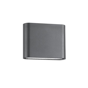 Aplica LED ambientala de exterior IP54 SOHO I gri NVL-740401