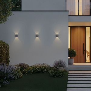Aplica LED ambientala exterior IP65 SIMENTI Black Sandstone - Img 2