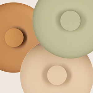 Aplica LED ambientala FLORA Light Brown - Img 4
