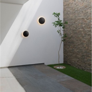 Aplica LED ambientala iluminat exterior IP65 COPPER D-13,5cm 149062 universul-luminii.ro