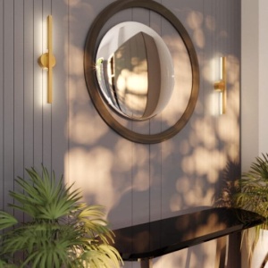 Aplica LED ambientala stil minimalist Merano II aurie 161202 universul-luminii.ro