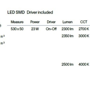 Aplica LED ambientala ZIG ZAG AP D53 SQUARE NERO 4000K - Img 4