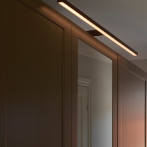 Aplica LED Baie, Protectie IP44, Negru, Marlee 80 3000K 244102 universul-luminii.ro