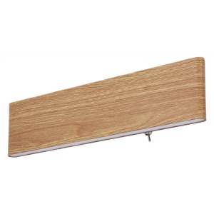 Aplica LED cu iluminat ambiental sus/jos SIEGFRIED Aplica LED cu iluminat ambiental sus/jos SIEGFRIED aspect lemn 12W 105692 universul-luminii.ro