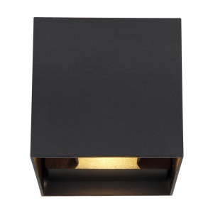 Aplica LED cu spot pentru iluminat exterior design modern IP54 Veronika negru 10x10cm 135732 universul-luminii.ro