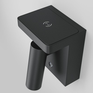 Aplica LED cu suport incarcator wireless Aron 241952 universul-luminii.ro