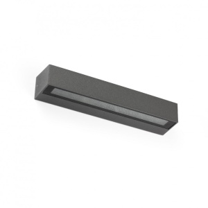 Aplica LED de exterior ambientala design modern IP65 DORO-20 gri inchis