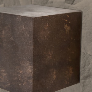 Aplica LED de perete design ambiental Cube antique rustic - Img 7