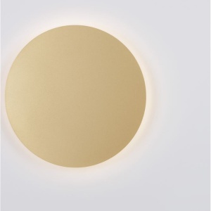 Aplica LED de perete design ambiental CYRCLE 30cm aurie 204102 universul-luminii.ro