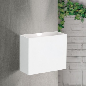 Aplica LED de perete exterior, lumina ambientala, protectie IP65, AKZENT alb 197822 universul-luminii.ro