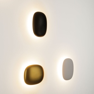 Aplica LED de perete lumina ambientala VOLO aurie