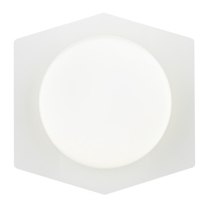 Aplica LED de perete/tavan design modern CELIA alba