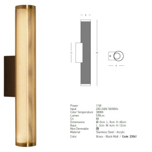 Aplica LED design decorativ modern Hilda 153952 universul-luminii.ro