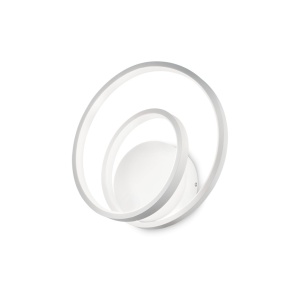 Aplica LED design modern circular OZ AP ON-OFF BIANCO - Img 1