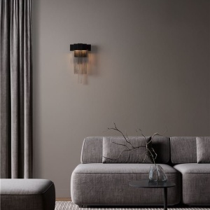 Aplica LED design modern REVIA negru - Img 2