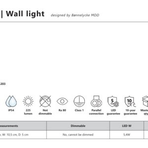 Aplica LED exterior cu iluminat sus si jos IP54 Fold 10 Seaside black 167552 universul-luminii.ro