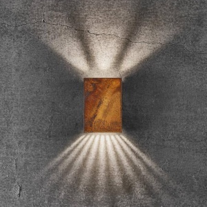 Aplica LED exterior cu iluminat up/down IP54 Fold 10 corten 2019041038 NL 190302 universul-luminii.ro