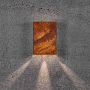 Aplica LED exterior cu iluminat up/down IP54 Fold 15 corten 2019051038 NL 190352 universul-luminii.ro