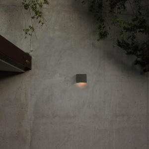 Aplica LED exterior iluminat ambiental IP55 GROT 2700K gri - Img 2