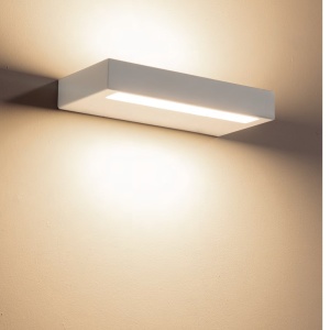 Aplica LED iluminat ambiental CONIL 39cm alba - Img 2