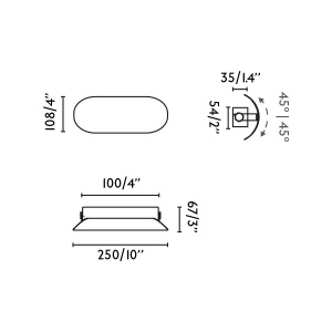 Aplica LED iluminat ambiental NOVO L-25cm bej - Img 7