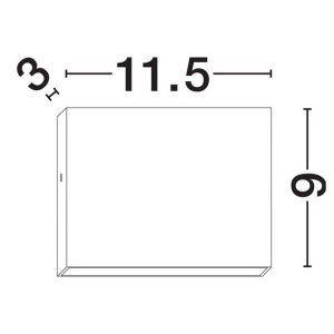 Aplica LED iluminat exterior ambiental IP54 TICK negru 236702 universul-luminii.ro