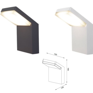 Aplica LED iluminat exterior modern IP65 ALPINE gri inchis 136482 universul-luminii.ro