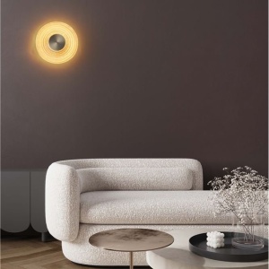 Aplica LED moderna design decorativ NOUS alama aurie/chihlimbar 159932 universul-luminii.ro