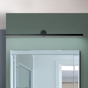 Aplica LED pentru baie moderna IP54 BEAUTY L-101cm negru 155892 universul-luminii.ro