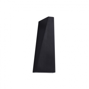 Aplica LED pentru iluminat exterior design modern Times Square IP54 negru MYO580WL-L6B