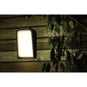 Aplica LED perete exterior design modern IP65 MASK gri 82102 universul-luminii.ro
