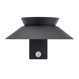 Aplica LED solara de exterior cu senzor de miscare IP44 Justina antracit 130492 universul-luminii.ro
