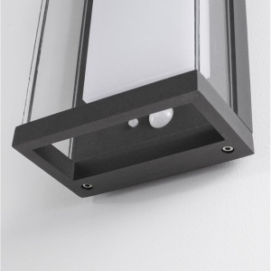 Aplica LED solara de exterior cu senzor miscare IP65 BAY 190632 universul-luminii.ro