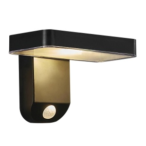 Aplica LED solara de perete, cu senzor de miscare, design modern, IP44 RICA SQUARE 2118161003 NL 94202 universul-luminii.ro
