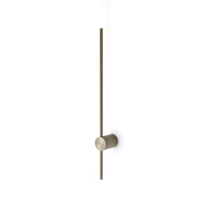 Aplica Led stil minimalist ESSENCE AP ROUND D075 LUCE IND. OTTONE 3000K
