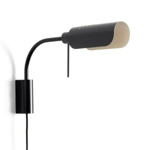 Aplica metal stil retro abajur ajustabil MARTINICA S negru