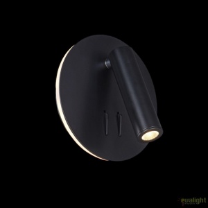 Aplica moderna cu iluminat LED ambiental Ios 176, negru MYC176-WL-01-6W-B