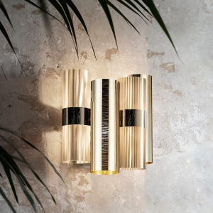 Aplica moderna design Art Deco realizata manual LA LOLLO Gold 125042 universul-luminii.ro