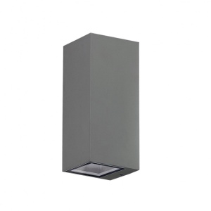 Aplica moderna exterior cu iluminat ambiental IP54 JAKE WALL 2 GRI INCHIS ZZ AZ3321