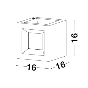 Aplica pentru iluminat exterior IP65 CASTRO alb, H-35cm NVL-9762162 190822 universul-luminii.ro