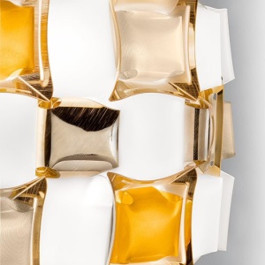 Aplica perete design modern geometric Mida Amber 125452 universul-luminii.ro